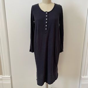 Free People Beach Henley shirt dress jersey size Medium